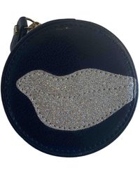 Diane von Furstenberg Leder Kleinlederwaren - Blau