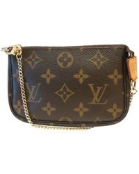 louis vuitton small clutch with chain