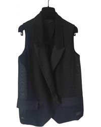 Alexander Wang Leinen Blazer - Schwarz