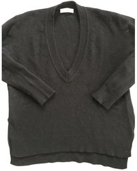 Sandro Black Wool Knitwear