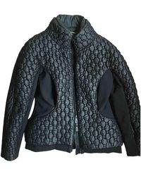 Moncler Mantel en Polyester Noir