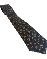 Hermès Seide Krawatten - Schwarz