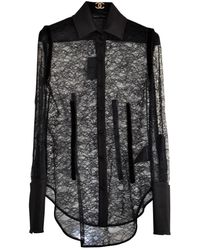 Alexander Wang Spitze Hemd - Schwarz