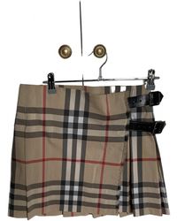 Burberry Mini Skirt - Multicolour