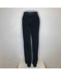 Chanel Jeans in cotone nero