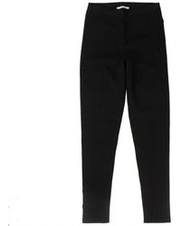Valentino \n Black Viscose Trousers