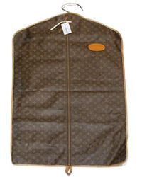 Louis Vuitton Brown Cloth Bag