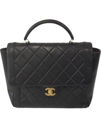 Chanel Bolso de Cuero - Negro