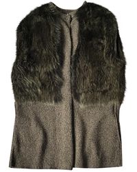 Marni Wolle Mäntel - Grau