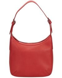 Burberry Red Leather Handbag
