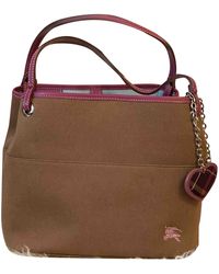 Burberry Cloth Handbag - Multicolour