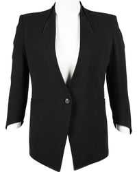 Helmut Lang Blouson en laine - Noir