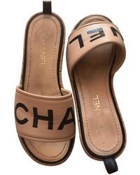 Chanel Ciabatte in Pelle - Multicolore