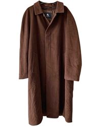 Burberry Wool Coat - Brown