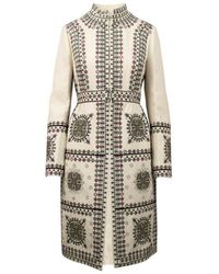 Valentino \n White Wool Coat