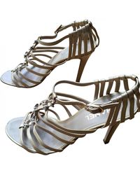 Chanel Sandali in Pelle - Neutro