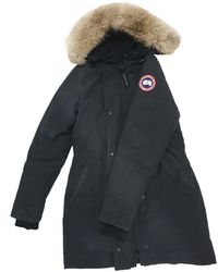 Canada Goose Victoria Blue Polyester Coat