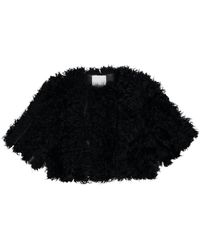 Valentino \n Black Leather Jacket