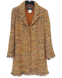 Chanel Cappotto Tweed - Giallo