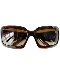 Chanel Gafas oversize - Marrón