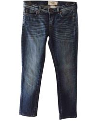 Max Mara Blue Cotton - Elasthane Jeans
