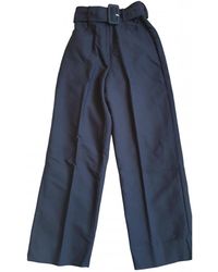 Sandro Fall Winter 2019 Schlage hozen - Blau