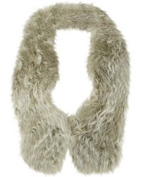 Étoile Isabel Marant Chaqueta en piel gris \N
