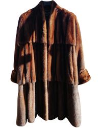Marni Abrigo de Visón - Multicolor