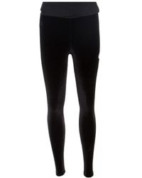 Chanel Pantalones en poliéster negro