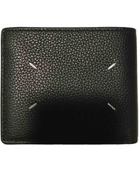 Maison Margiela Leder Kleinlederwaren - Schwarz