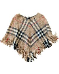 Burberry Wool Cape - Multicolour
