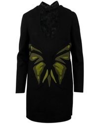 Valentino Wolle Kleider - Schwarz