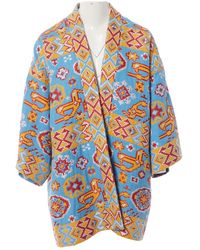 Valentino Giacca in cotone blu \N