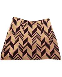 Miu Miu Falda en lana multicolor \N