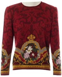 Valentino \n Red Cashmere Knitwear