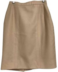 Chanel Gonna in Lana - Neutro