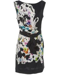 Diane von Furstenberg Midi Kleid - Schwarz