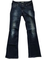Burberry Blue Cotton - Elasthane Jeans