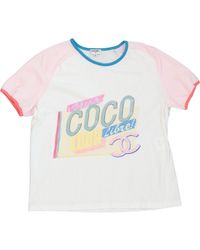 Chanel Top in cotone bianco