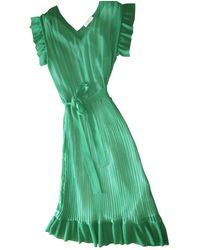 Sandro Green Polyester Dress