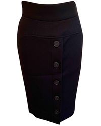 Diane von Furstenberg Halblang rock - Schwarz