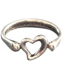 Tiffany Co Elsa Peretti Silver Ring In Metallic Lyst