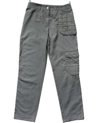 Chanel Pantaloni kaki - Grigio