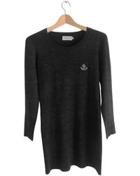 Moncler Robe en laine - Noir