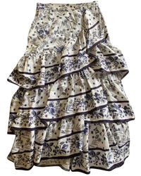 Sandro Spring Summer 2019 Maxi rock - Blau