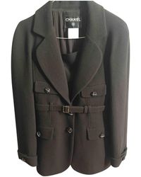 Chanel Tailleur in Lana - Marrone