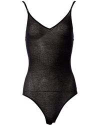 Chanel Lencería en algodón negro \N