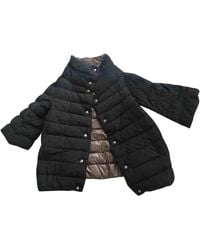 Herno Mantel en Synthétique Noir