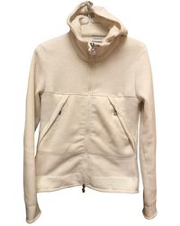 Moncler Pull.Gilets en Polyester Beige - Neutre