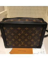 Louis Vuitton Soft Trunk Mini Leinen Taschen - Braun